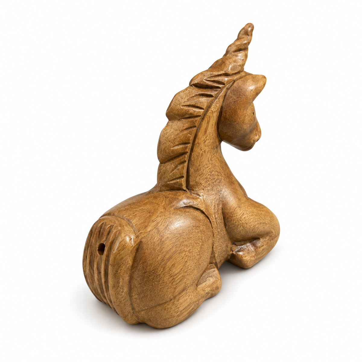 Wooden Musical Whistle Unicorn Instrument
