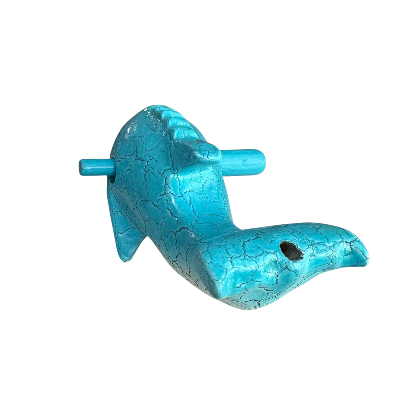 Blue Musical Whistle Dolphin Percussion Instrument