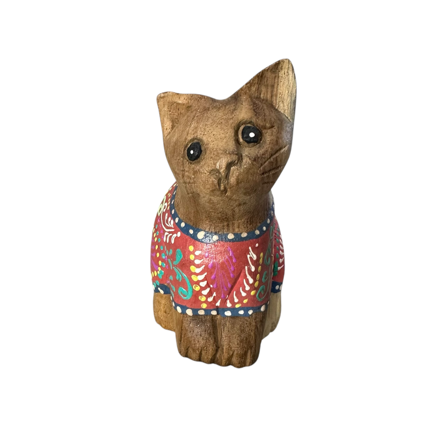 Pink & Blue Version – Rosewood Whimsy Cat