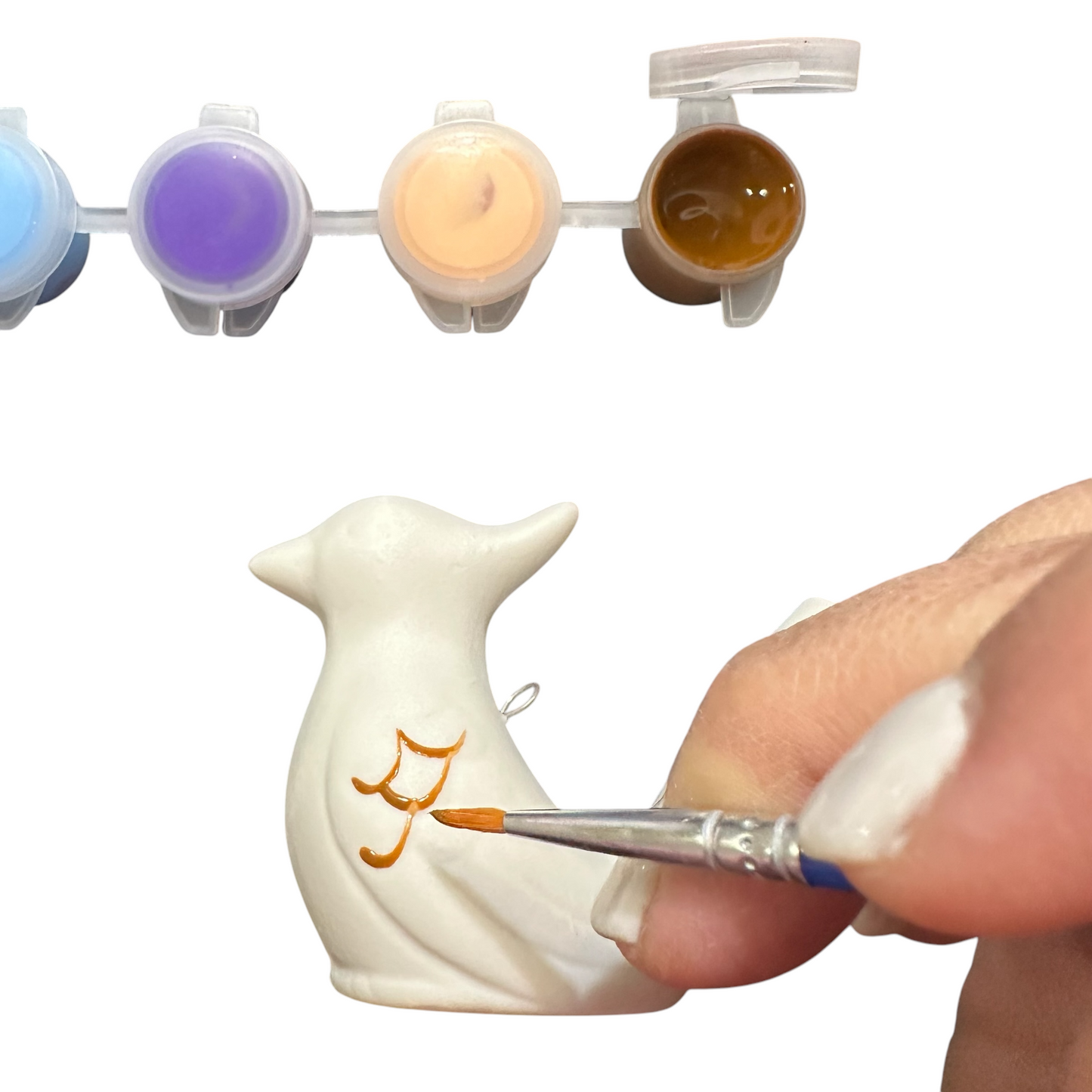 Paint-Your-Own Ceramic Bird Whistle Kit