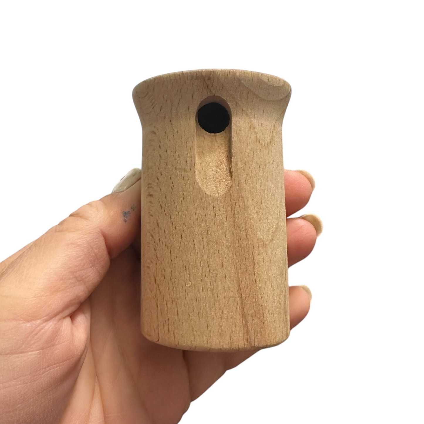 Wooden Owl Hooter Whistle – Natural Bird Call Instrument