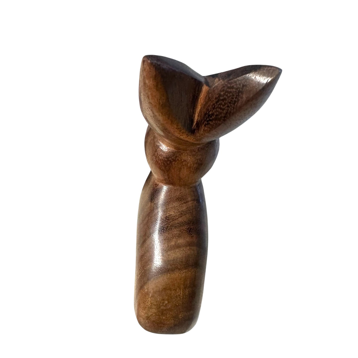 Handcarved Wooden Bunny — Artisan India | Albizia Wood