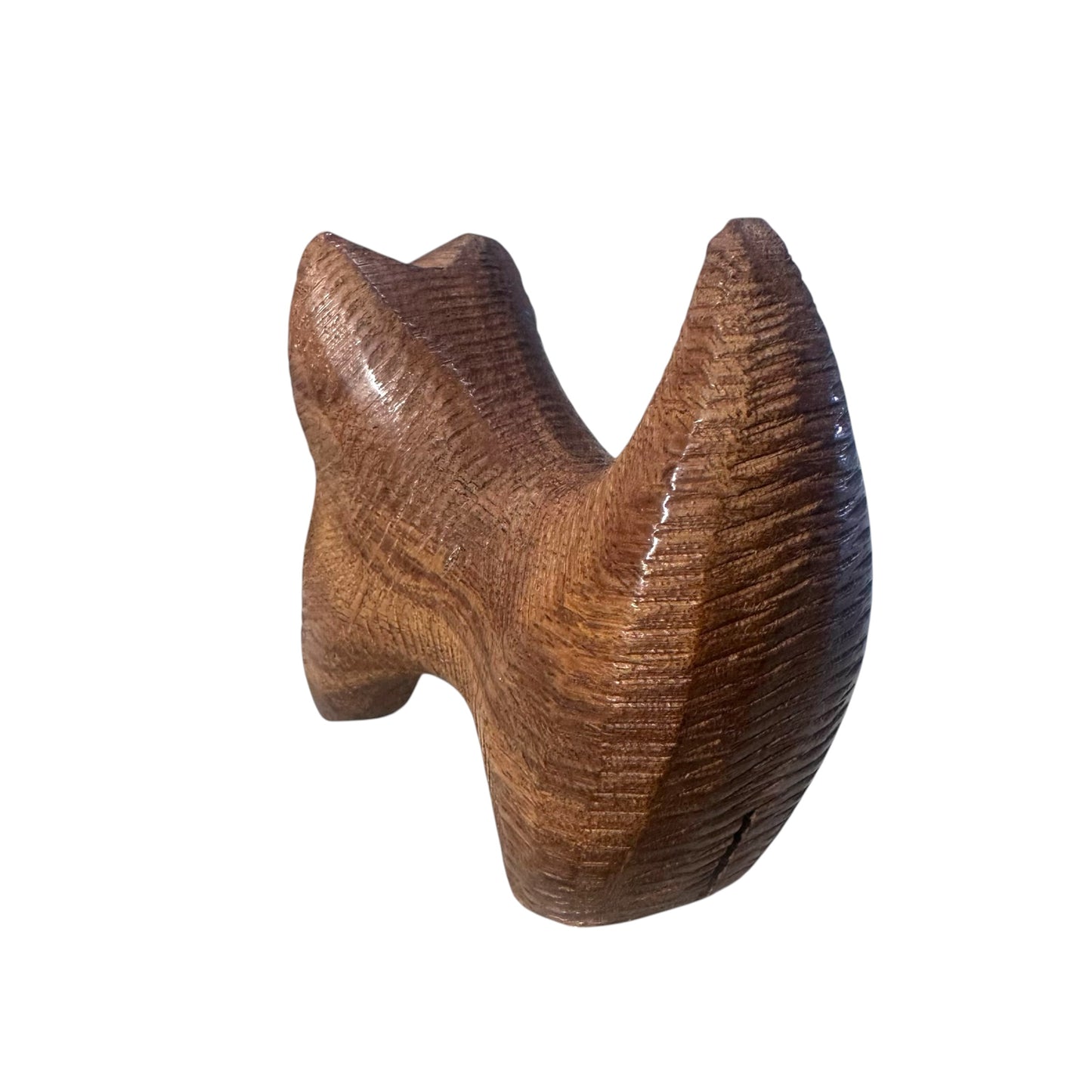 Handcarved Wooden Cat — Artisan India | Albizia Wood