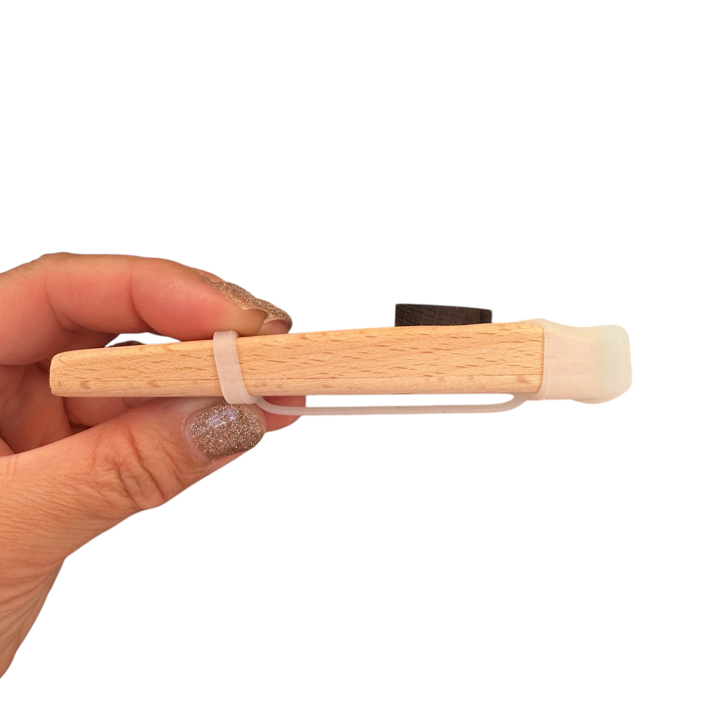 Wooden Kazoo – Handcrafted Hum Sound Toy for Kids & Adults – Natural Musical Fun Instrument