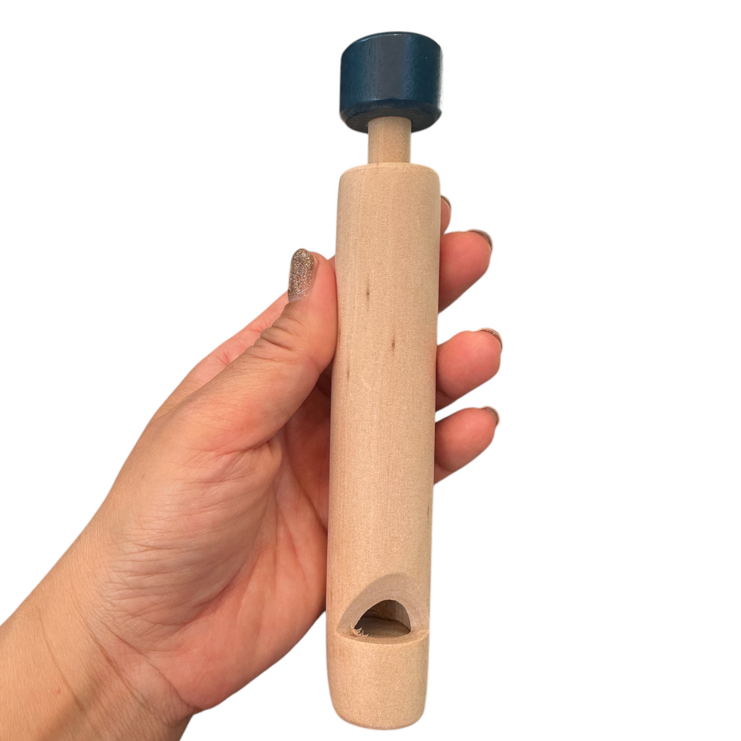 Wooden Slide Whistle – Classic Musical Toy with Adjustable Pitch – Natural Wood Instrument for Kids, Play, and Sound Effects