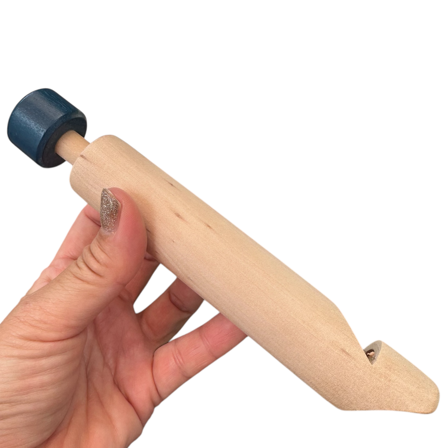 Wooden Slide Whistle – Classic Musical Toy with Adjustable Pitch – Natural Wood Instrument for Kids, Play, and Sound Effects
