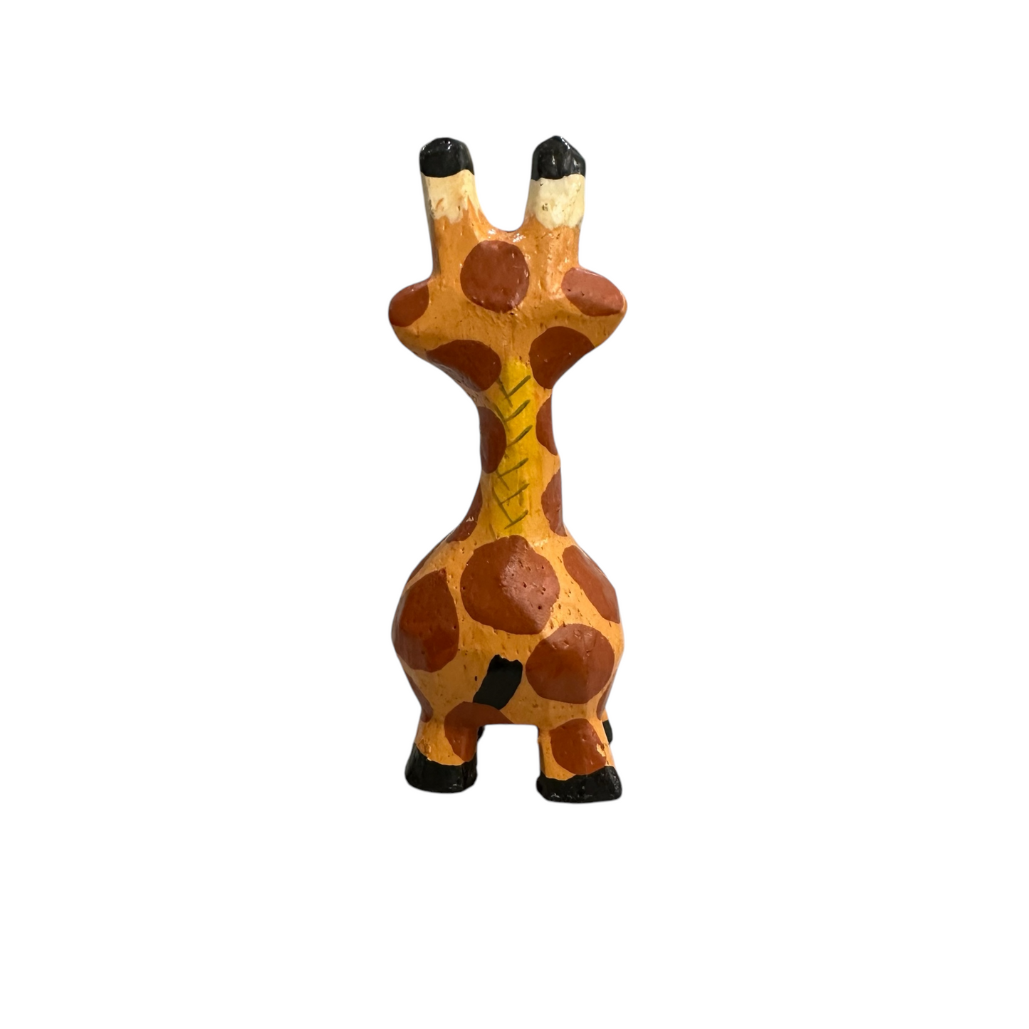 Mini Wooden Giraffe Figurine