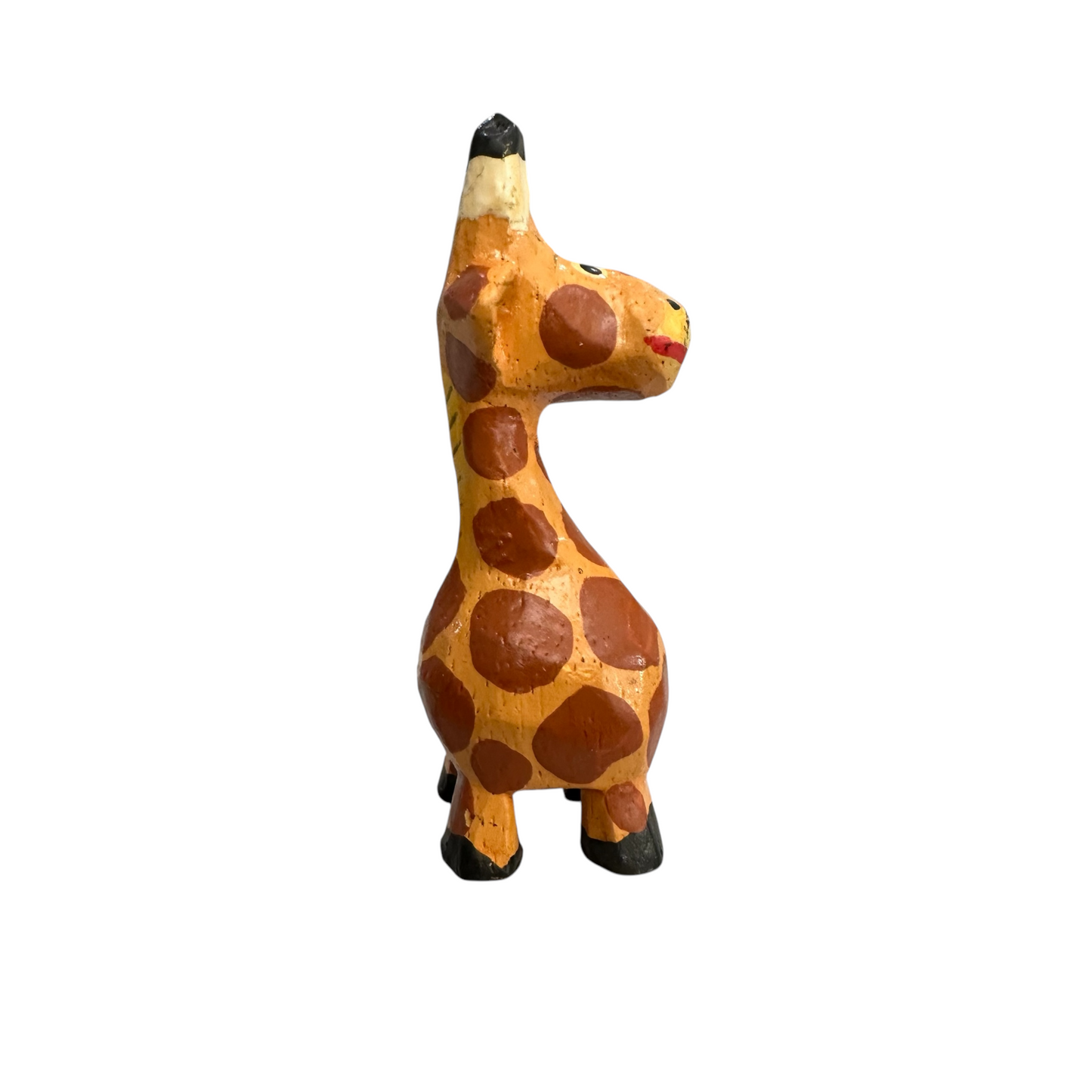 Mini Wooden Giraffe Figurine