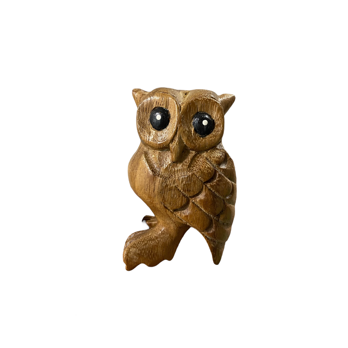 4" Wooden Musical Whistle Owl Instrument