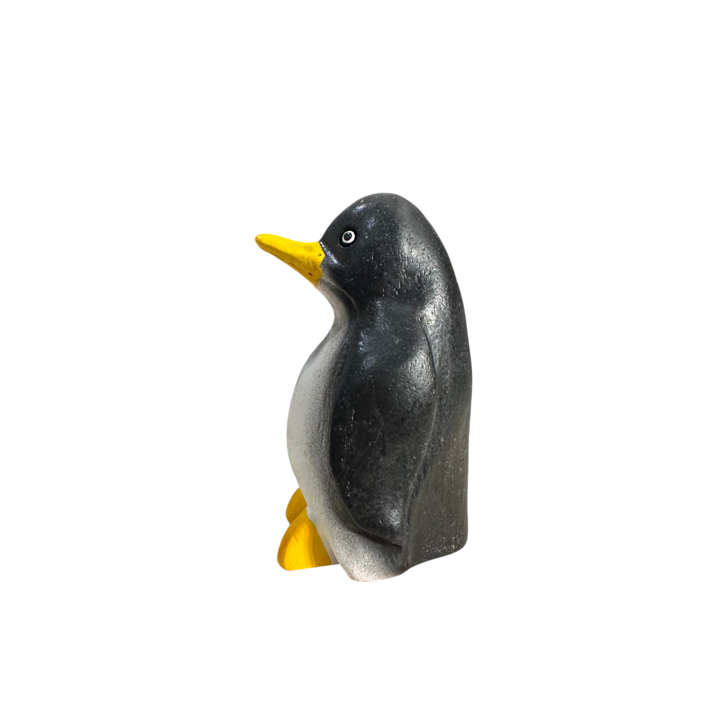 4" Painted Wooden Musical Whistle Penguin Instrument