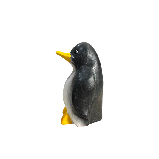 4" Painted Wooden Musical Whistle Penguin Instrument