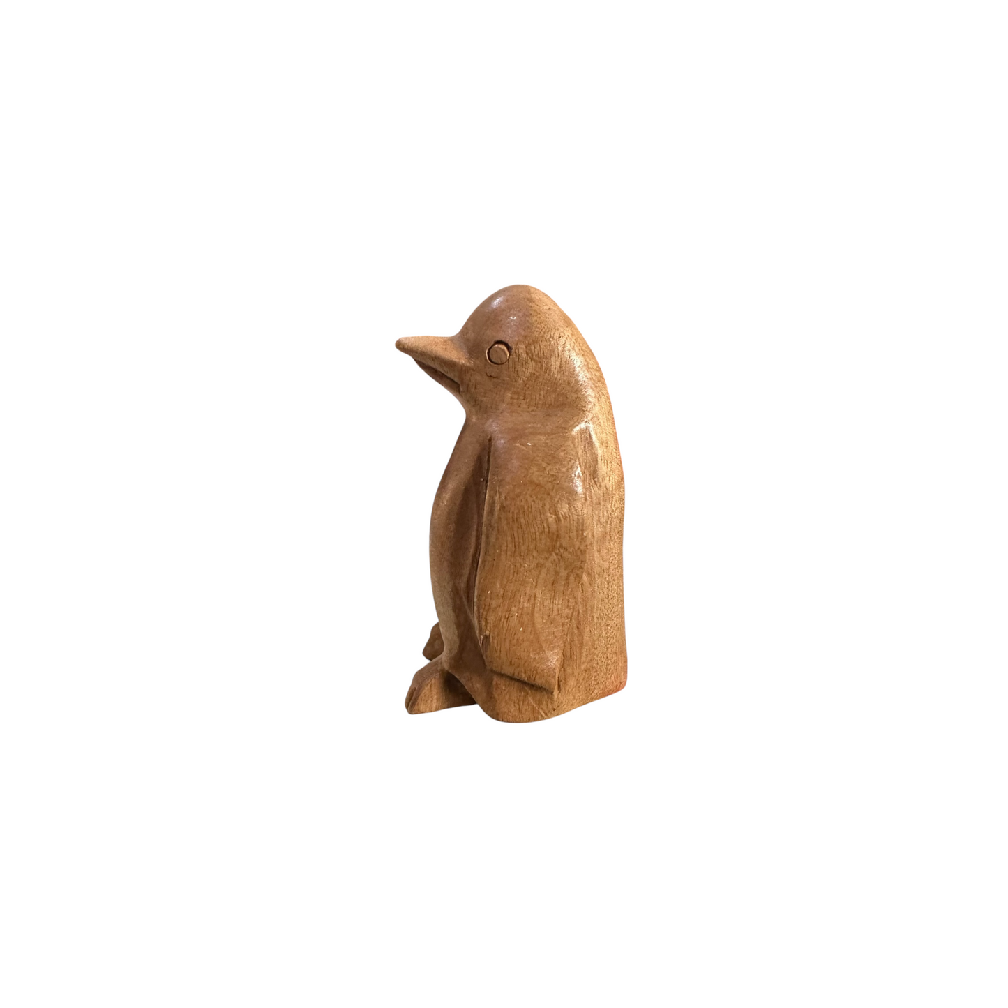 4" Nature Wood Musical Whistle Penguin Instrument