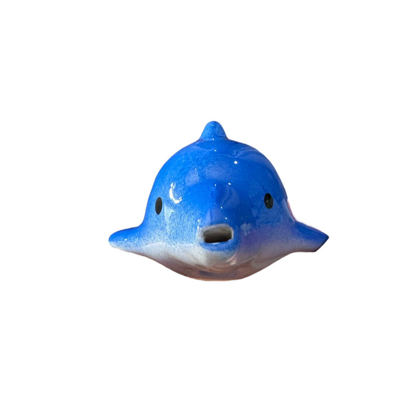 Ceramic Dolphin Ocarina Ocean Blue