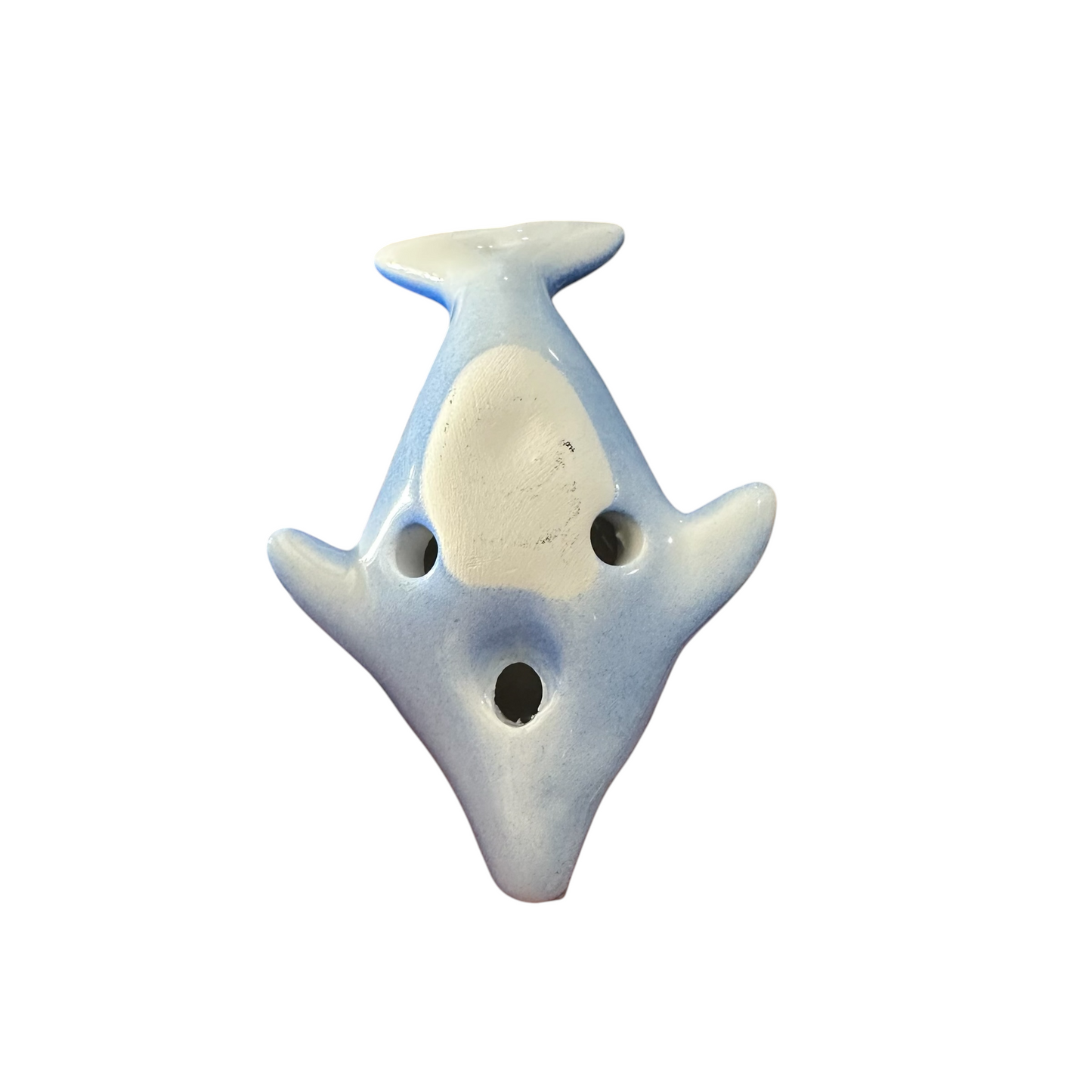 Ceramic Dolphin Ocarina Ocean Blue