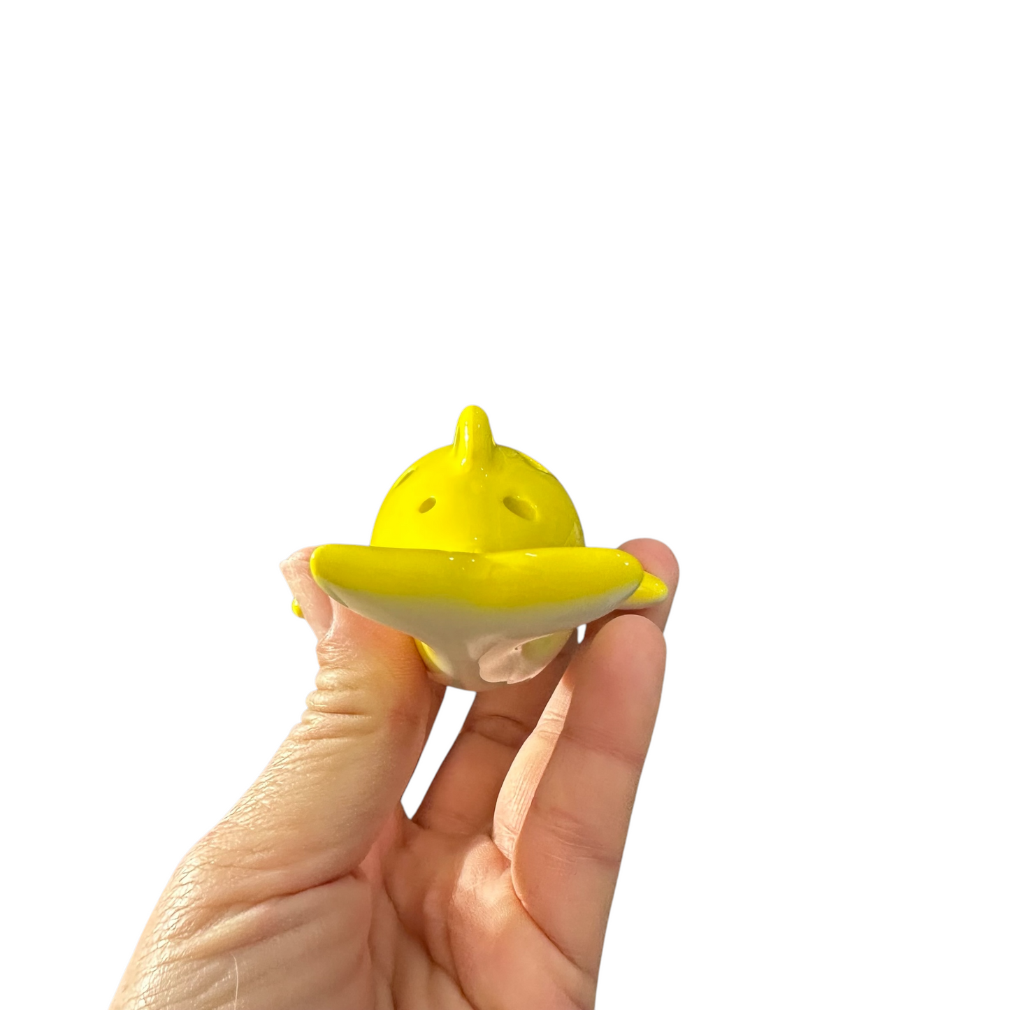Ceramic Dolphin Ocarina Yellow