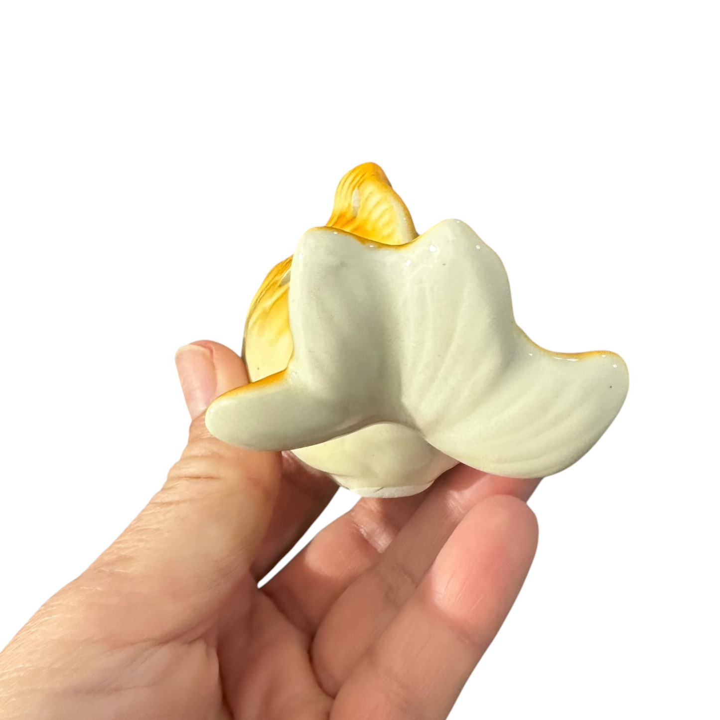 Ceramic Goldfish Ocarina Yellow
