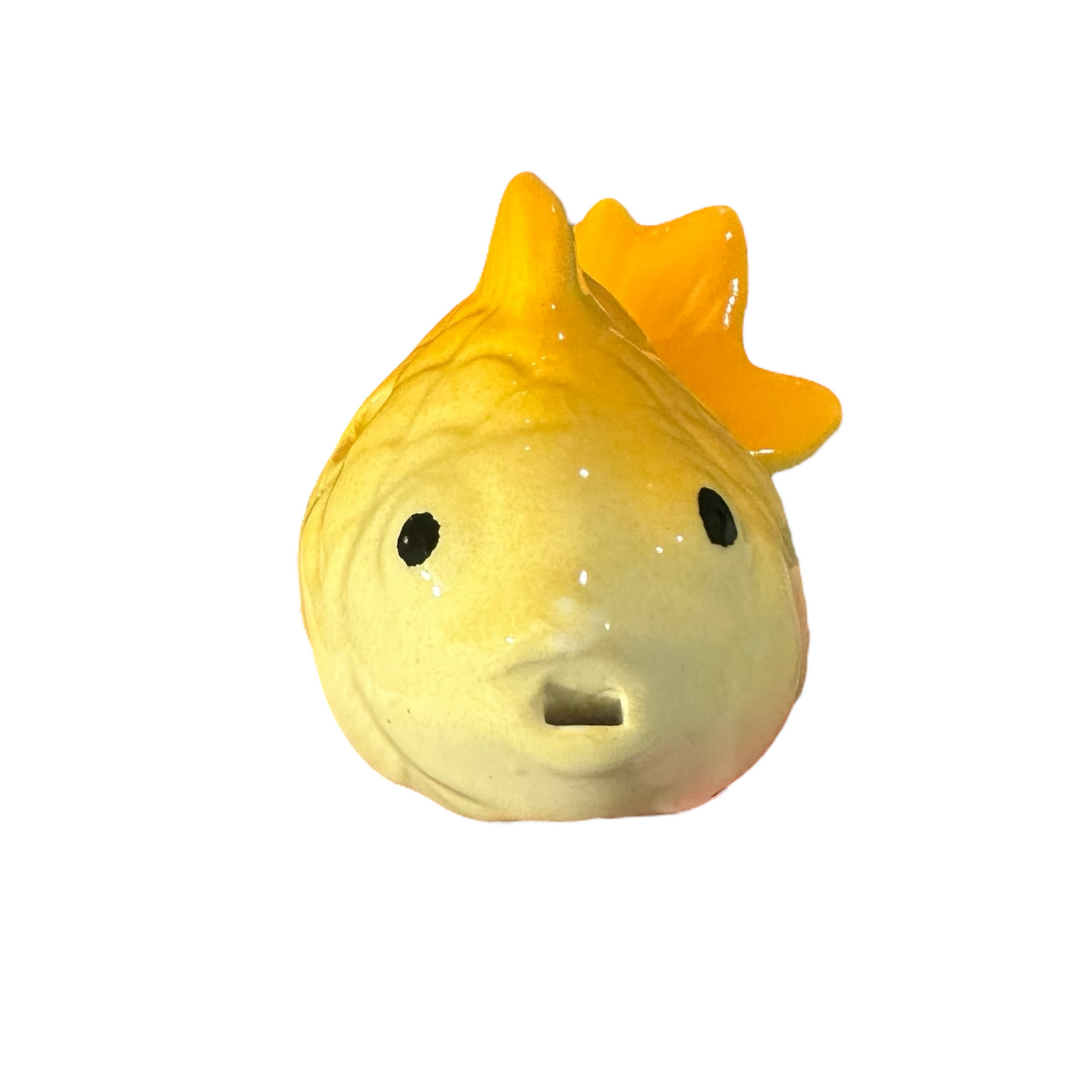 Ceramic Goldfish Ocarina Yellow