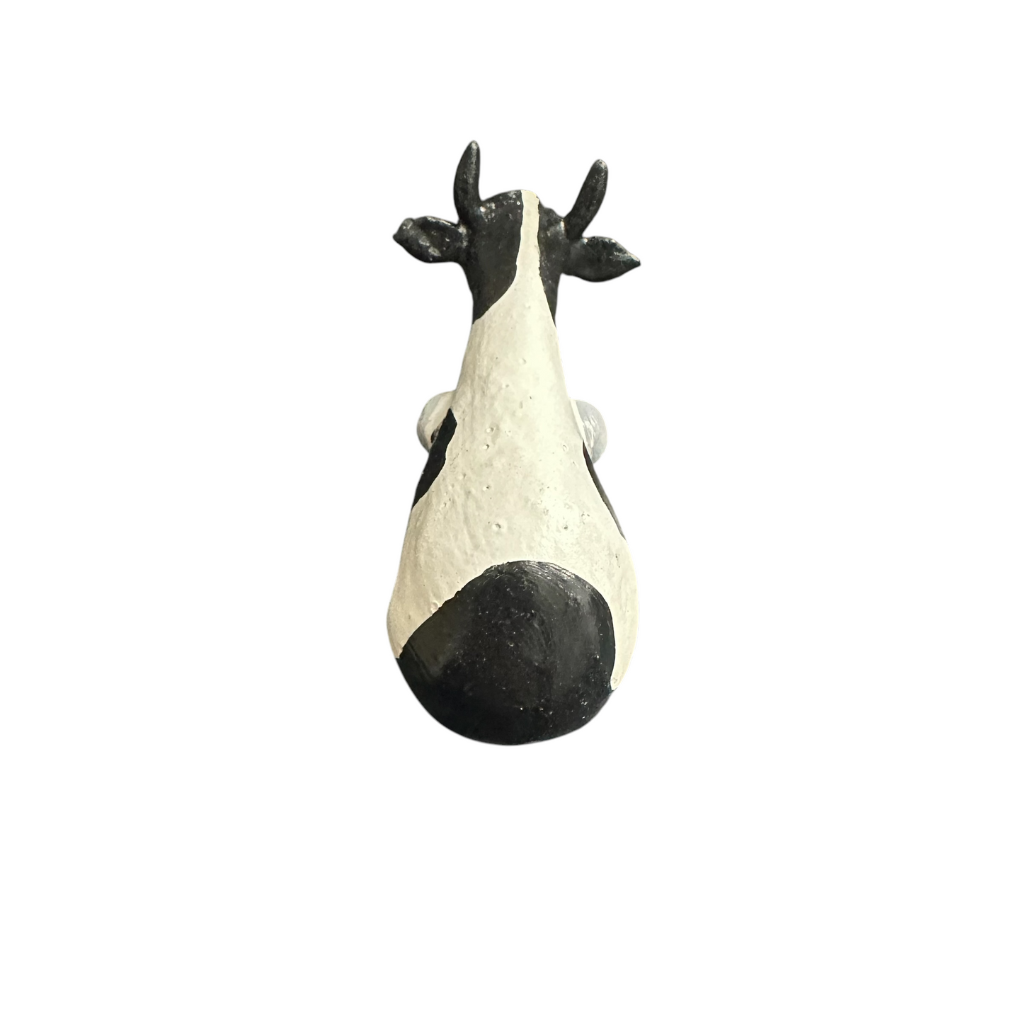 Wooden Minimal Cow Shelf Figurine Decoration