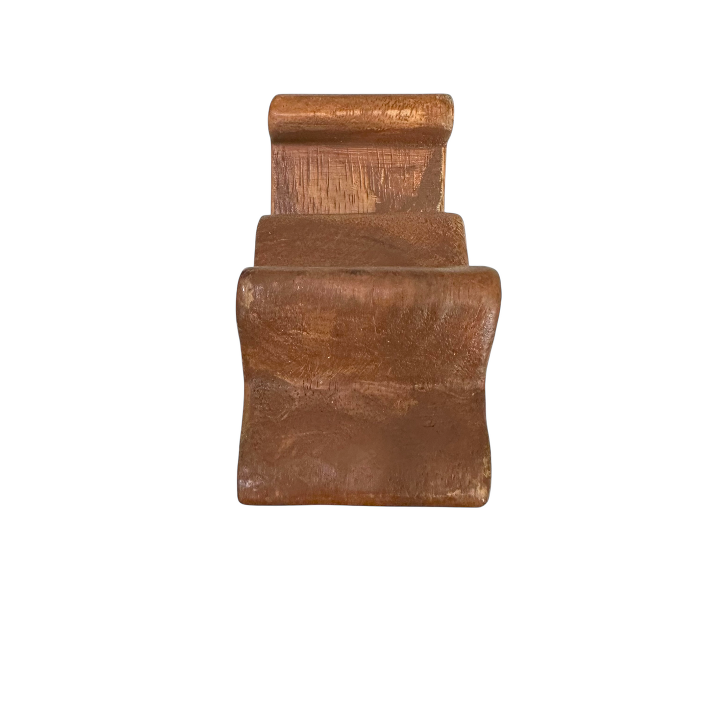 Wooden Starfish Phone Holder (Dark Oak)