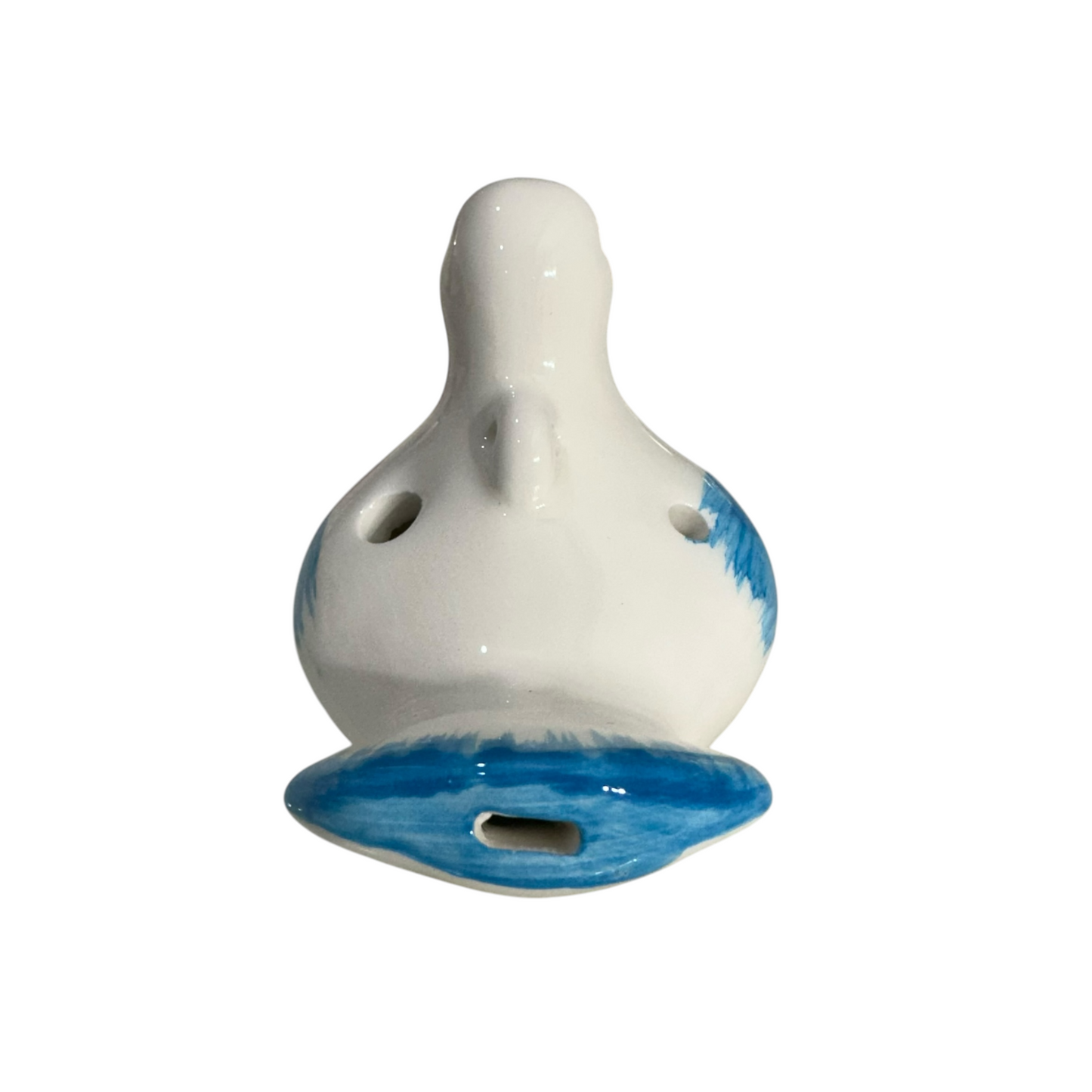 Ceramic Bird Water Whistle – Blue Wing