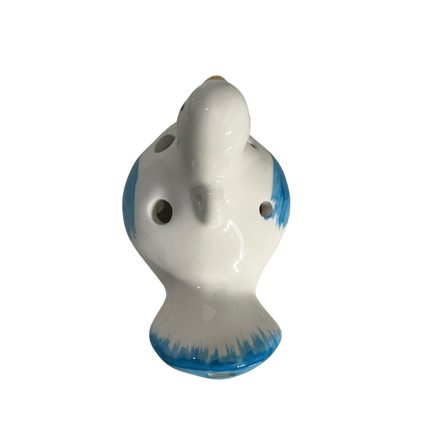 Ceramic Bird Water Whistle – Blue Wing
