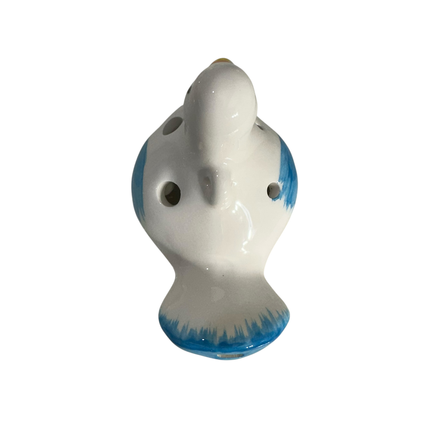 Ceramic Bird Water Whistle – Blue Wing