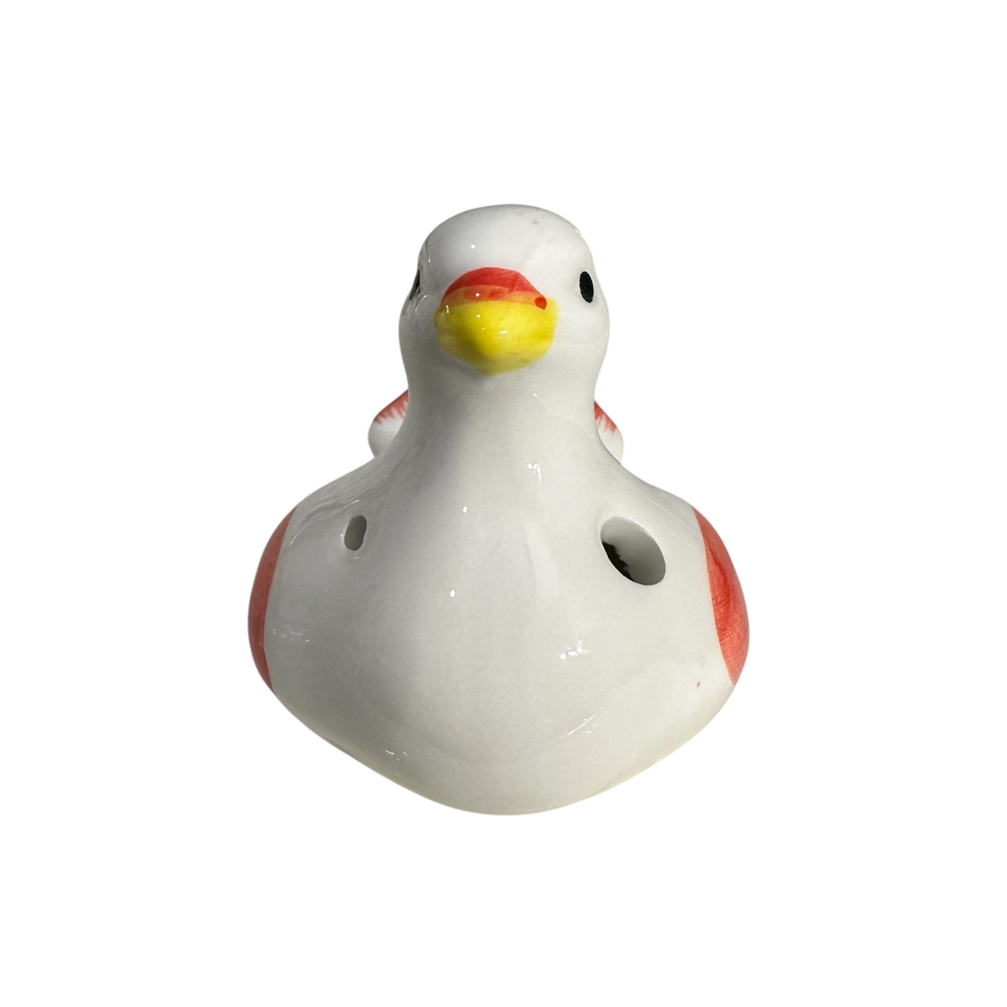 Ceramic Bird Water Whistle – Red Wing