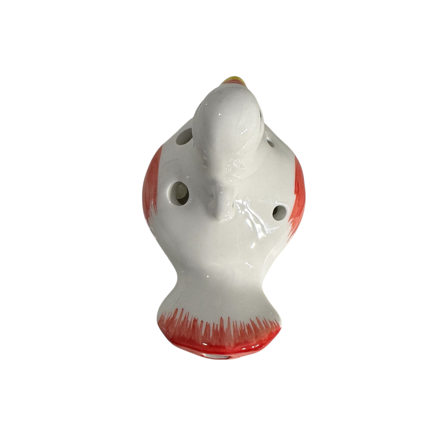 Ceramic Bird Water Whistle – Red Wing