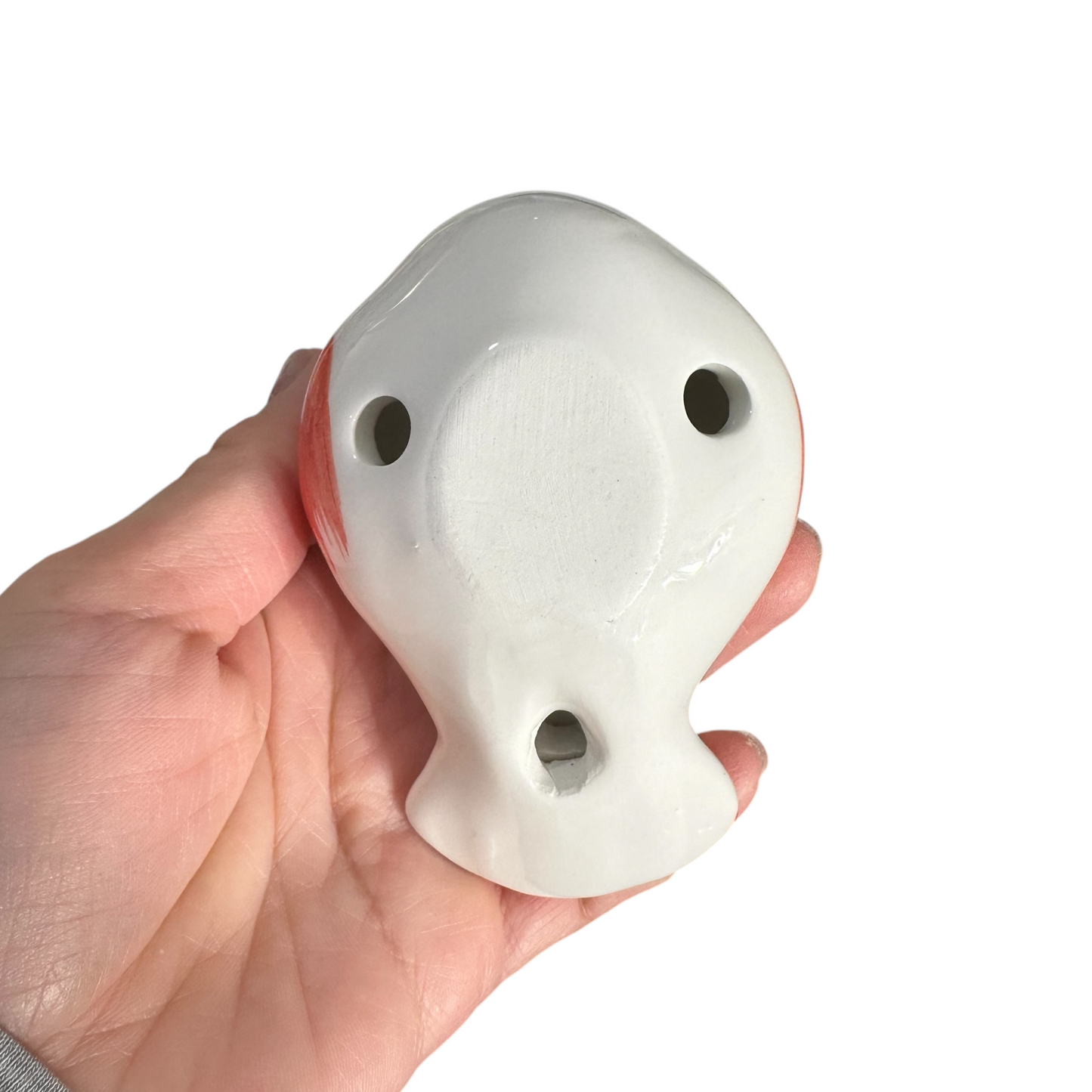 Ceramic Bird Water Whistle – Red Wing