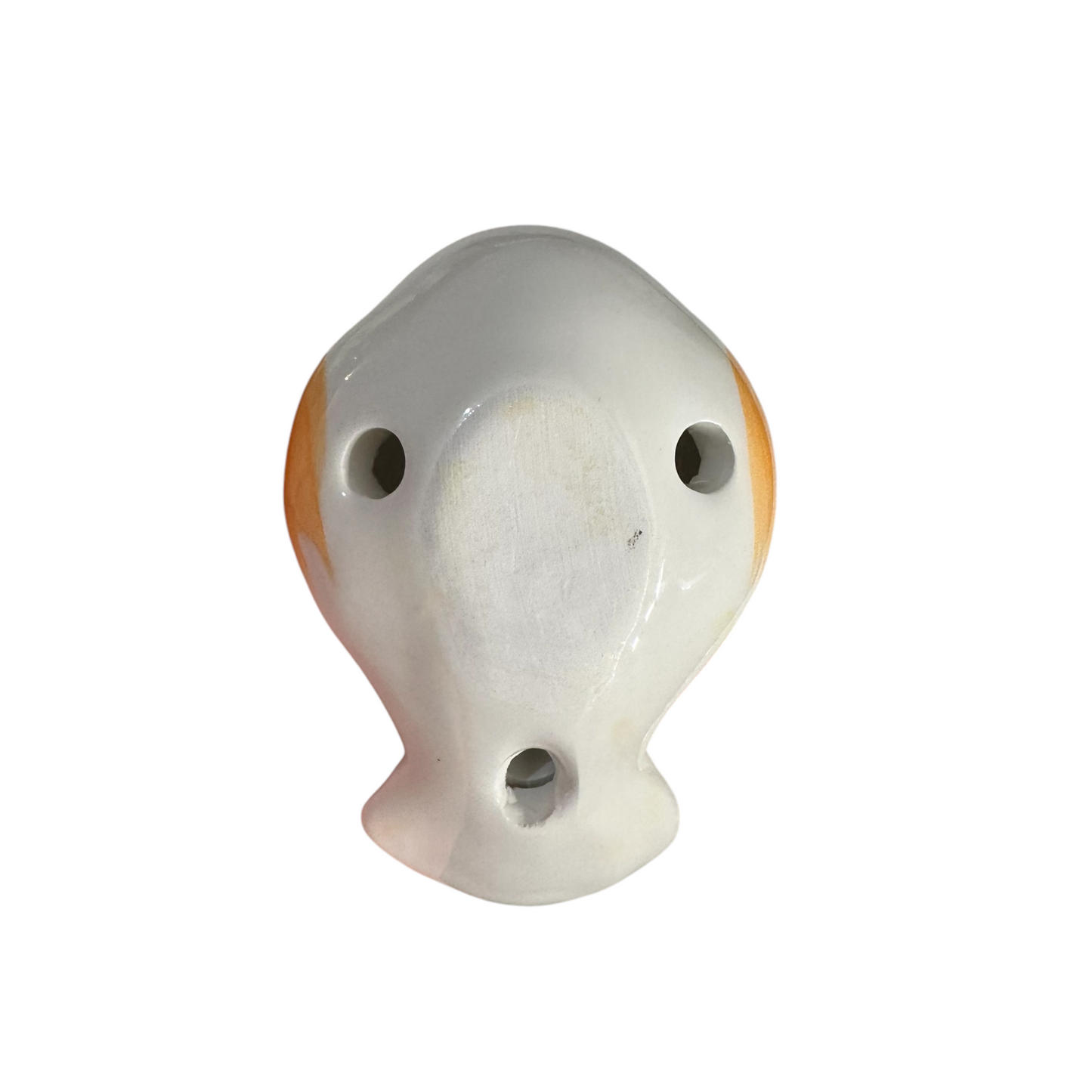 Ceramic Bird Water Whistle – Orange Wing