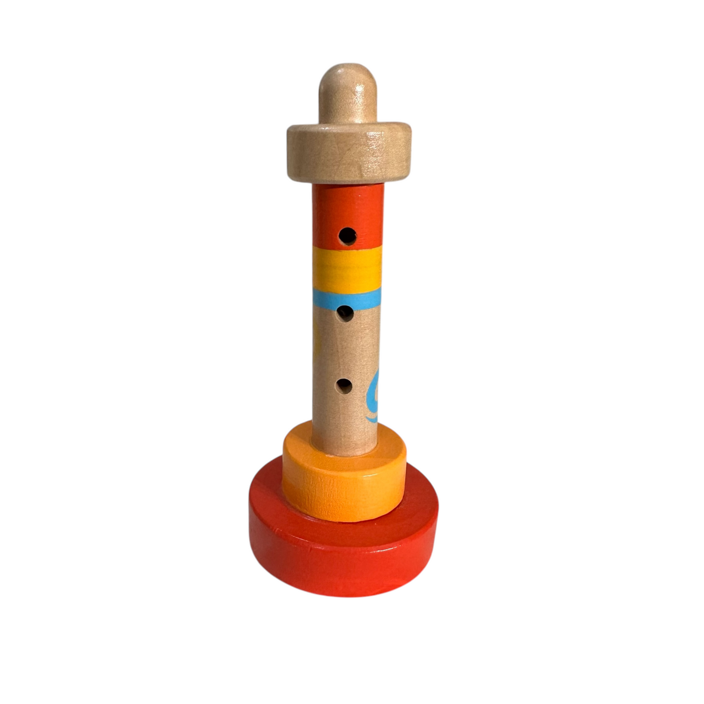 Wooden Tower Flute – Colorful Musical Toy