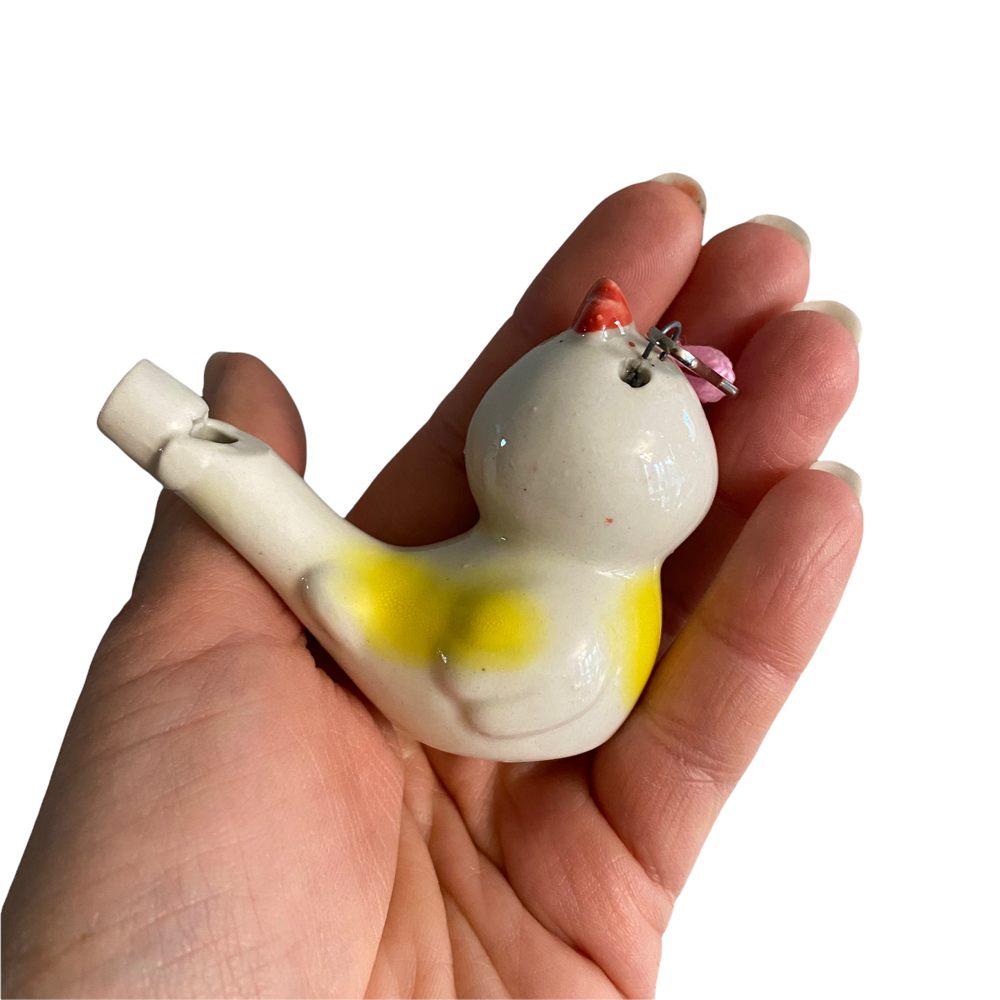 Ceramic Water Whistle Wind Instrument Chicken