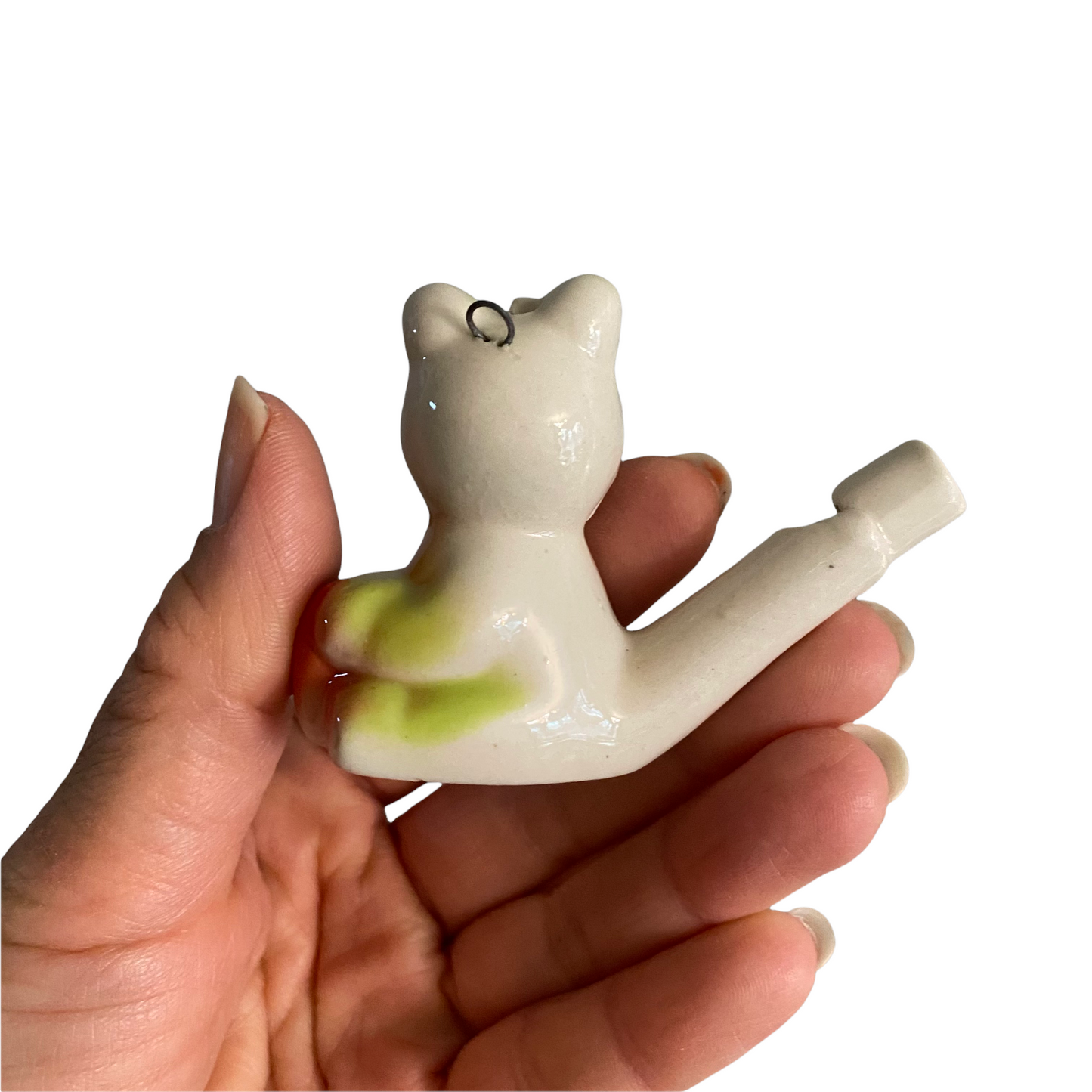 Ceramic Water Whistle Wind Instrument Bear