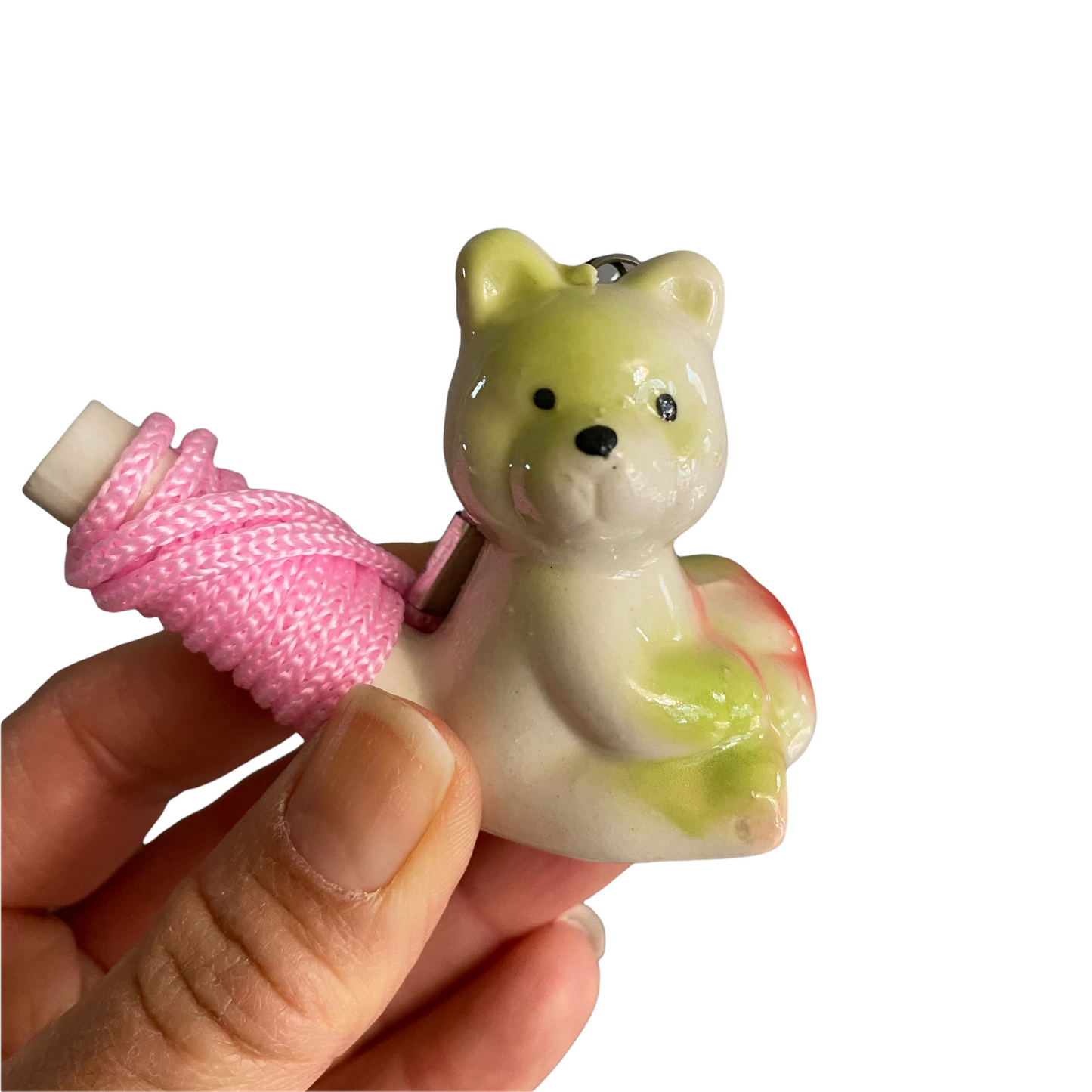 Ceramic Water Whistle Wind Instrument Bear