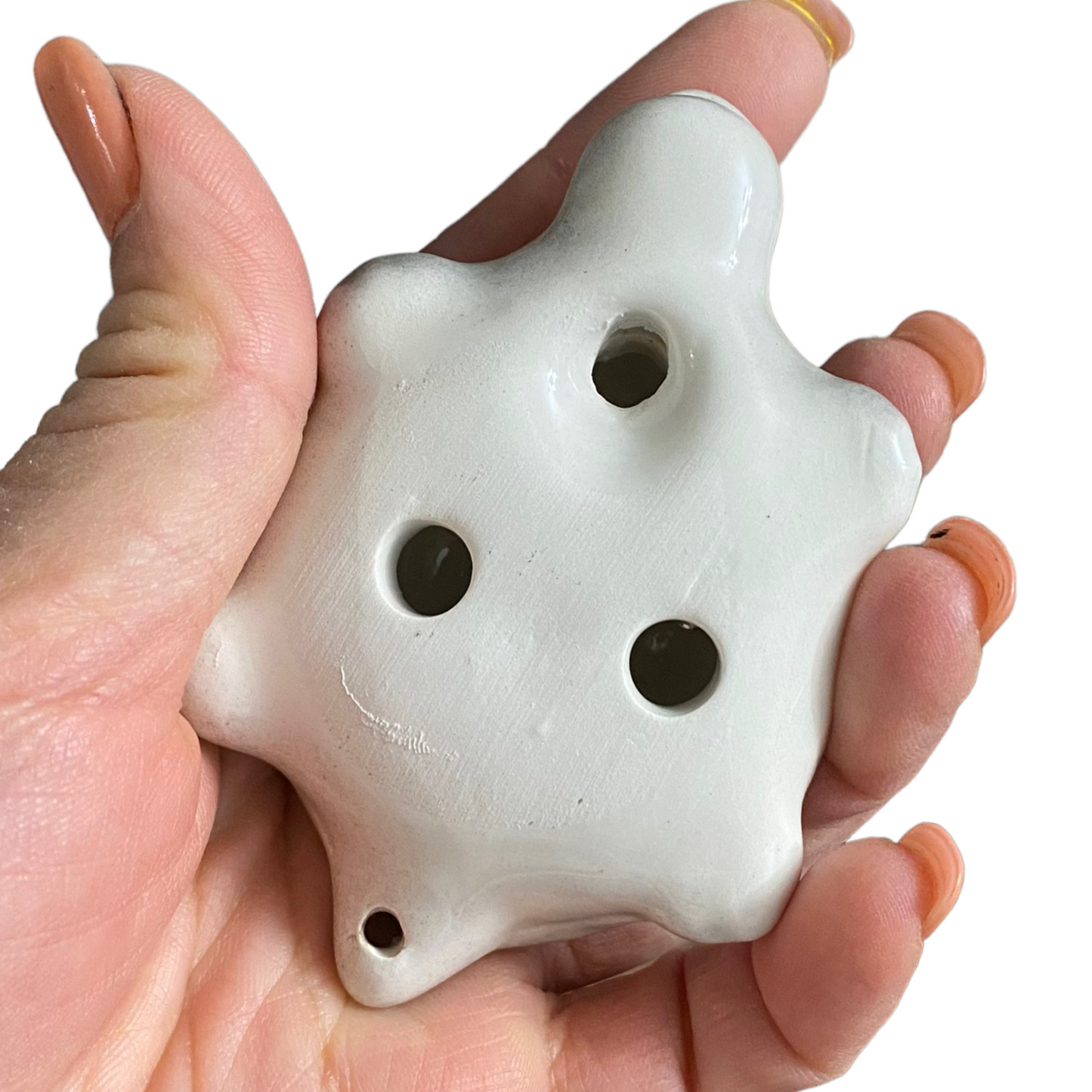 Ceramic Turtle Ocarina Ocean Black
