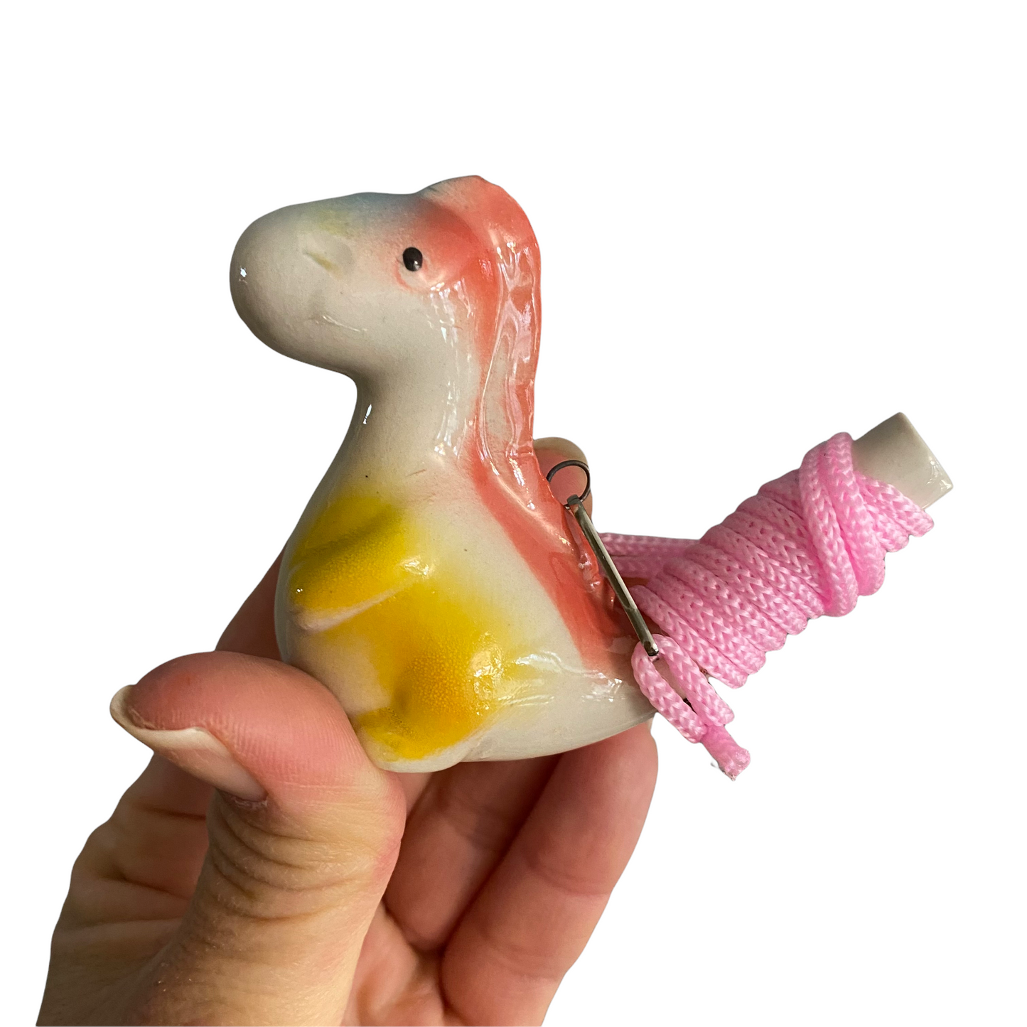 Ceramic Water Whistle Wind Instrument Godzilla