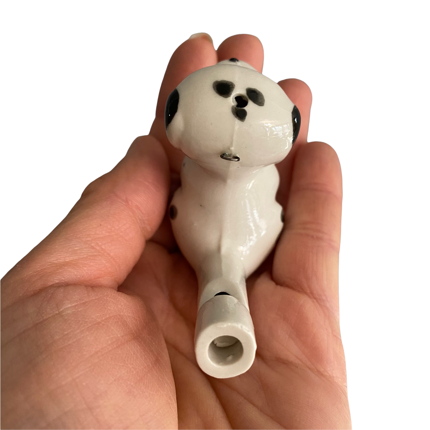 Ceramic Water Whistle Wind Instrument Puppy