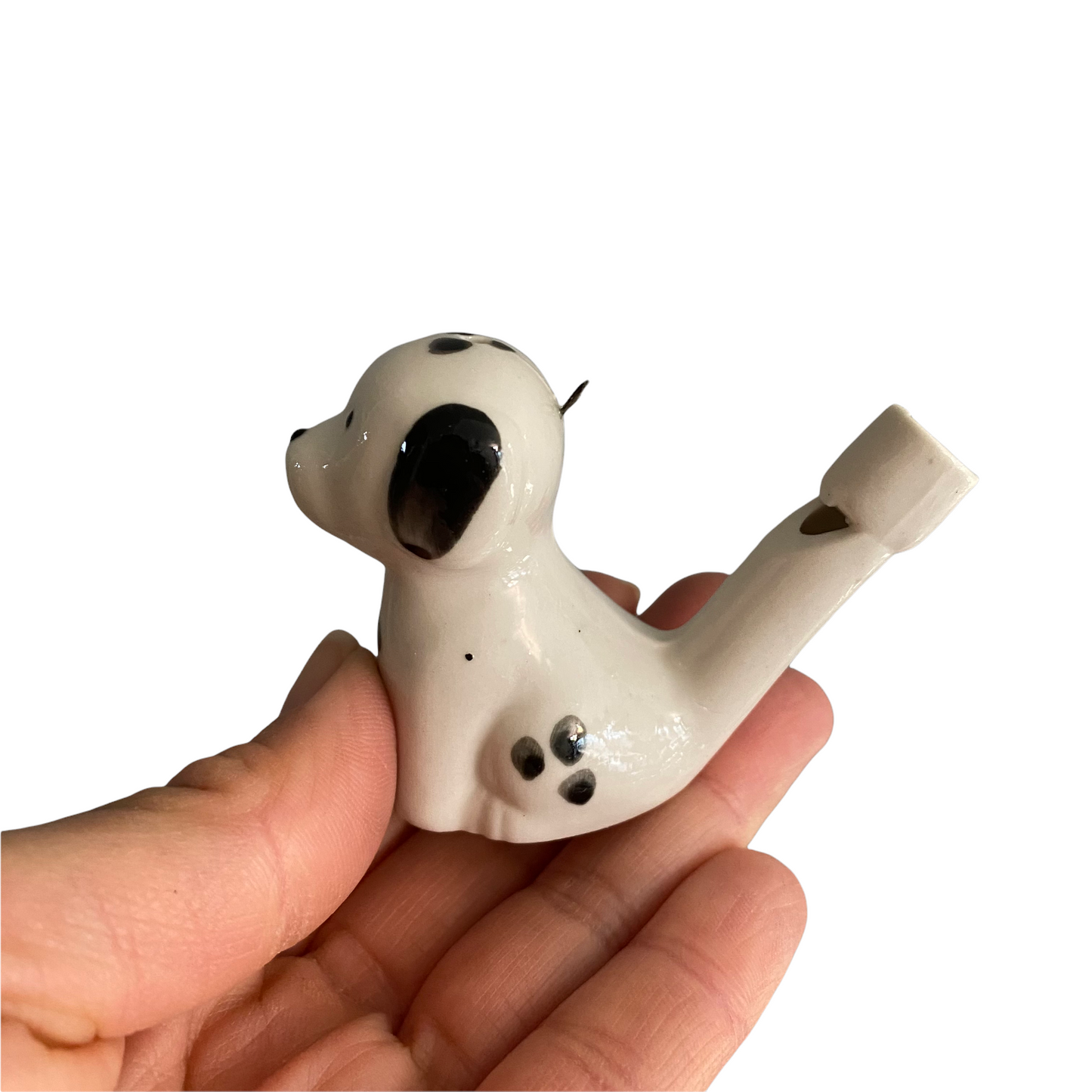 Ceramic Water Whistle Wind Instrument Puppy