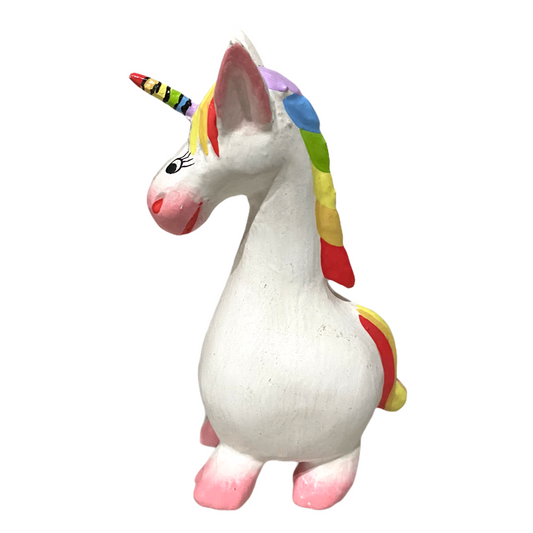 Wooden Unicorn Decoration Figurine