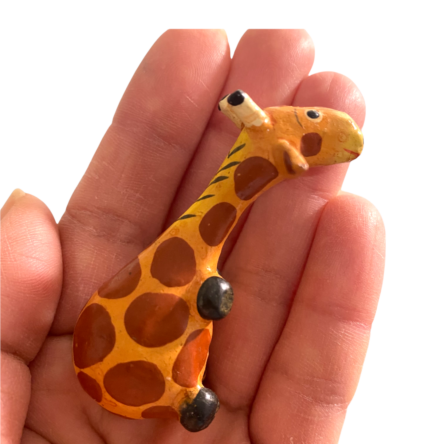 Wooden Minimal Giraffe Shelf Figurine Decoration