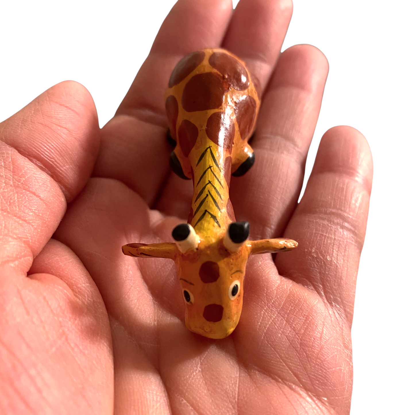 Wooden Minimal Giraffe Shelf Figurine Decoration