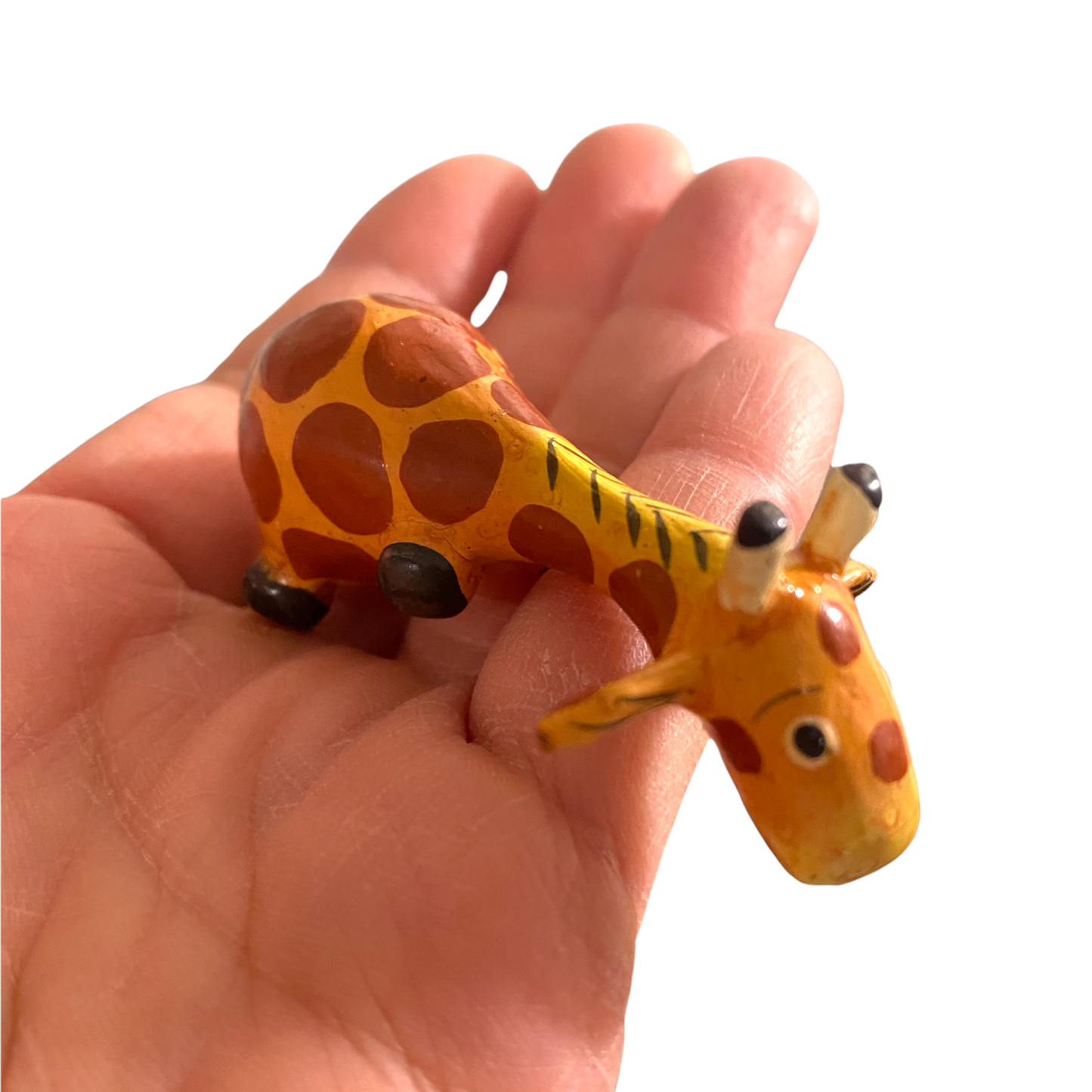 Wooden Minimal Giraffe Shelf Figurine Decoration