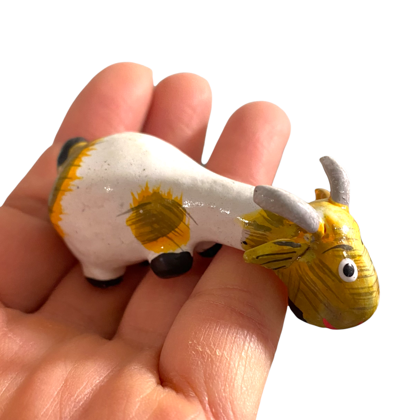 Wooden Minimal Goat Shelf Figurine Decoration