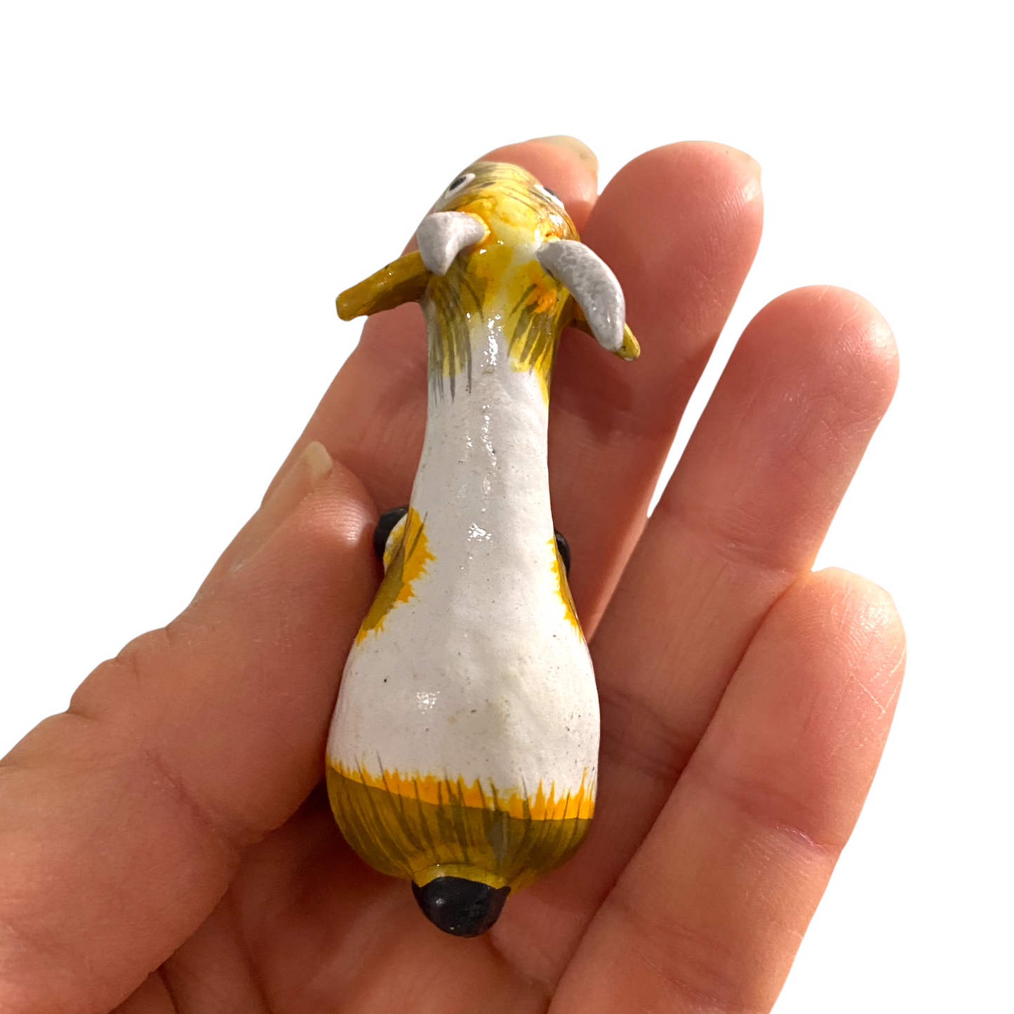 Wooden Minimal Goat Shelf Figurine Decoration