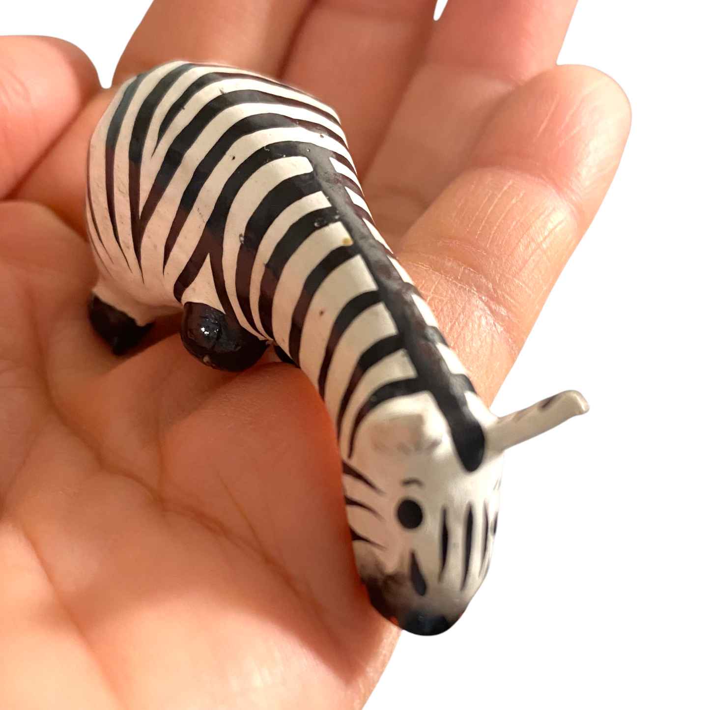 Wooden Minimal Zebra Shelf Figurine Decoration