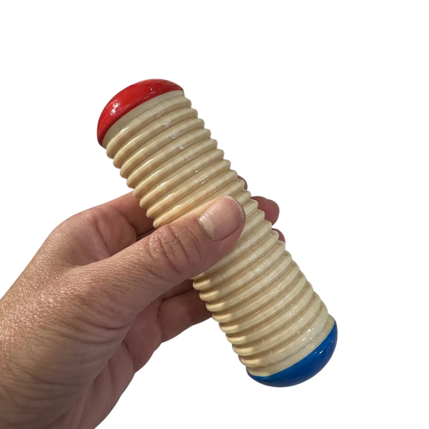 Wooden Guiro Shaker – Montessori Rhythm Instrument for Kids’ Music Learning