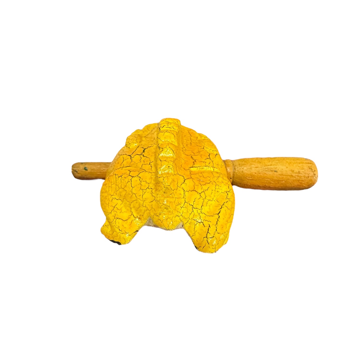 1.5" Extra Small Golden Dart Frog Musical Frog Percussion Instrument