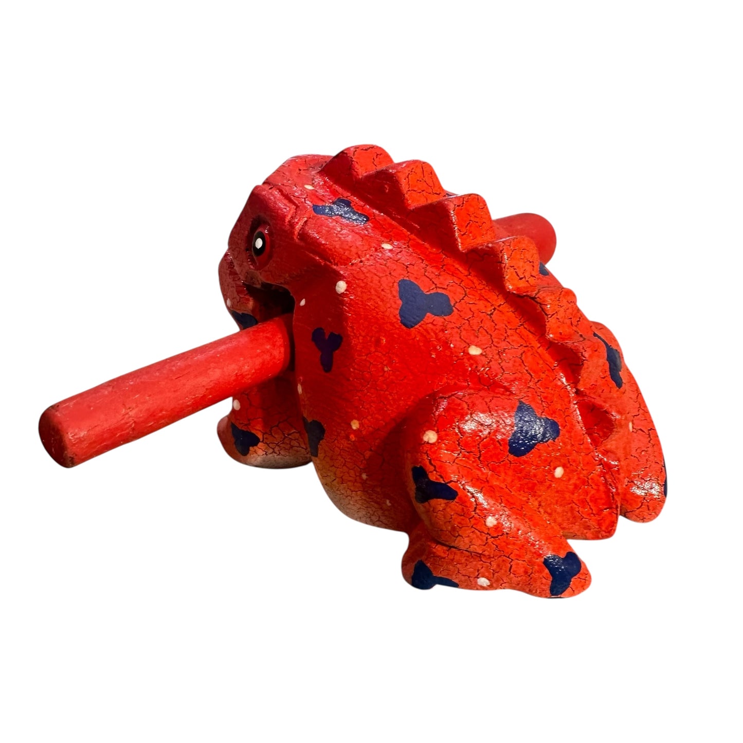 4" Large Berry Frog Musical Frog Percussion Instrument