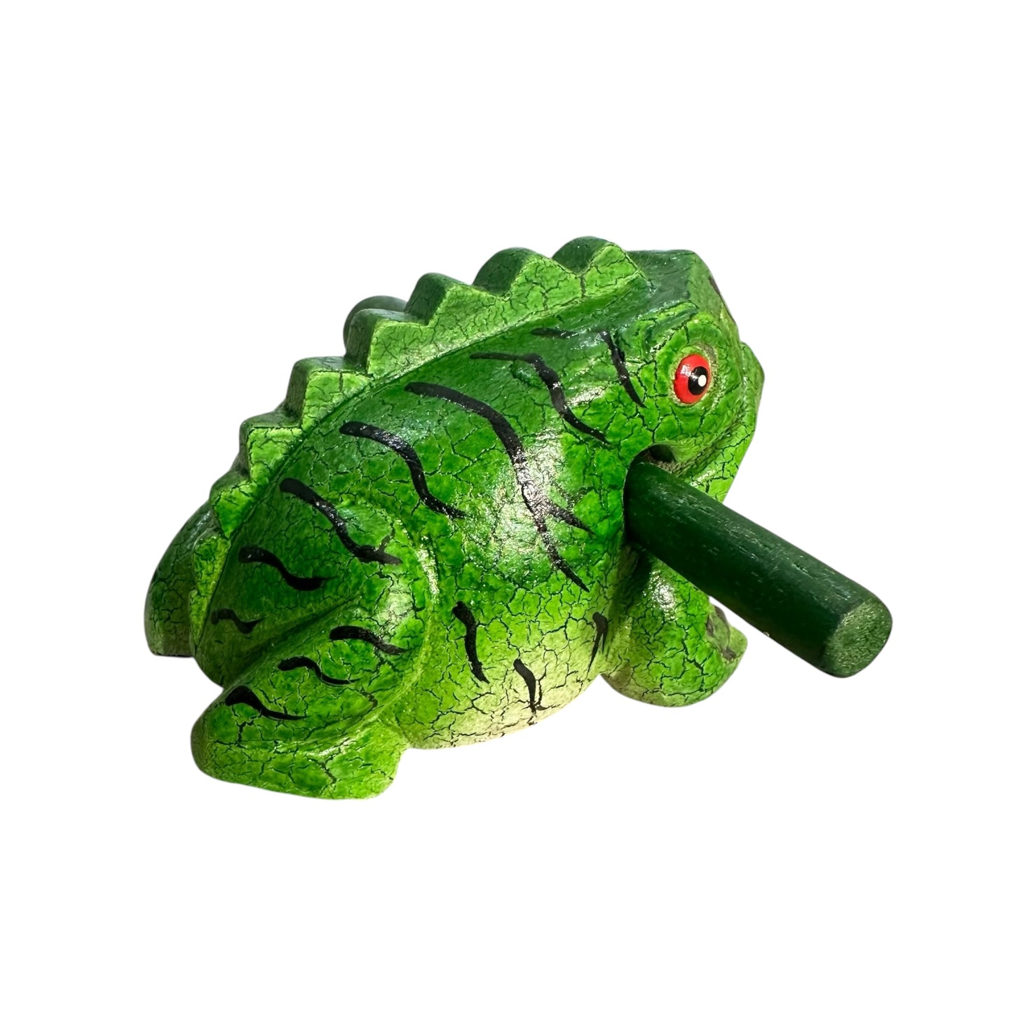 4" Large Forest Frog Musical Frog Percussion Instrument