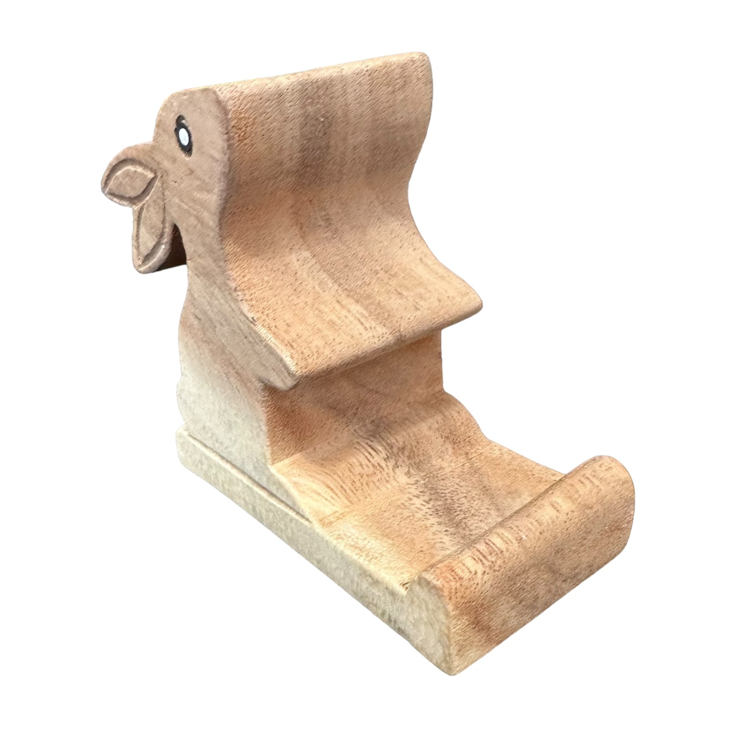 Wooden Cute Rabbit Phone Holder